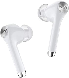(Renewed) Mivi DuoPods M80 True Wireless Bluetooth Earbuds with Qualcomm Aptx, Studio Sound, Powerful Bass, 30 Hours of Battery and Ear pods with Touc