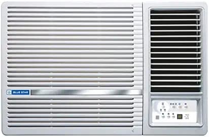 Blue Star 1.5 Ton 5 Star Inverter Window AC (WIB518LN 100% Copper, Turbo Cool, Dust Filter, 2022 Model, White)