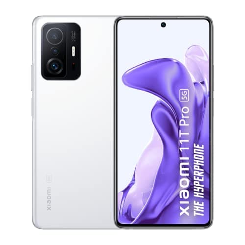 Xiaomi 11T Pro 5G Hyperphone(Moonlight White,12GB RAM,256GB Storage)|SD 888 5G|120 Hz True 10-bit AMOLED|120W HyperCharge|6 Months Free Screen Replace
