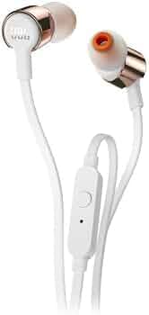 (Refurbished) JBL Tune 210 Pure Bass in-Ear Headphones with Mic (Rose Gold)