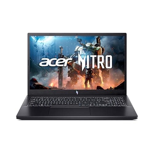 Acer Nitro V Gaming Laptop AMD Ryzen 7-7735HS with RTX 3050 6 GB Graphics (16 GB DDR5/512GB SSD/Windows 11 Home/Wi-Fi 6/144Hz) ANV15-41, 15.6" FHD Dis...