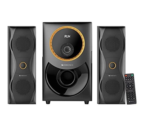 ZEBRONICS zeb_Bravo_BT RUCF_031 2.1 Channel Wireless Bluetooth Multimedia Speaker (Black)