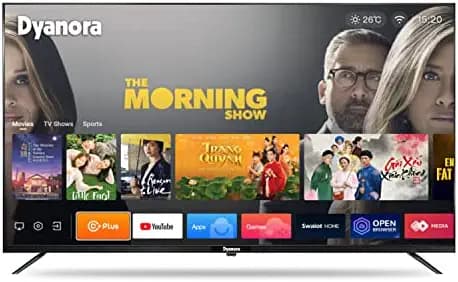 Dyanora Sigma 80 cm (32 Inches) HD Ready Smart LED TV DY-LD32H4S (Black) (2022 Model)
