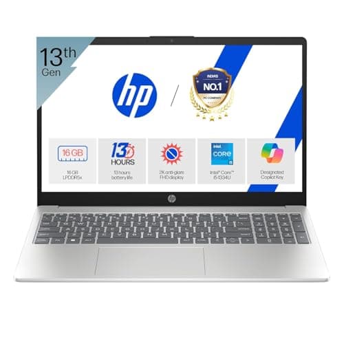 HP OmniBook 5 (Previously Pavilion) Intel 13th Gen Core i5 1334U (16GB LPDDR5X,512GB SSD) 2K,IPS, 300nits, 16''/40.6cm, Win11,M365 Basic(1yr),Office H...