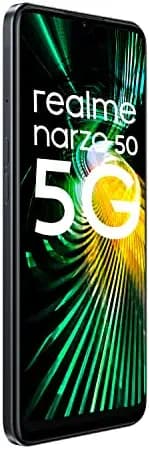 (Renewed) Realme Narzo 50 5G (Hyper Black, 4GB RAM, 128GB Storage)