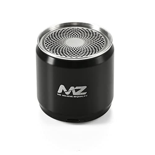MZ M10 (Portable Bluetooth Mini Speaker) Dynamic Metal Sound with High Bass 5 W Bluetooth Speaker (Black, Stereo Channel)