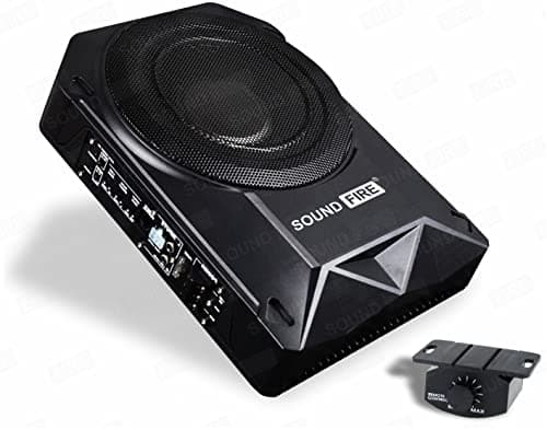 SOUND FIRE SF-S-10 PRO-BASS 10" Inch Ultra-Compact Active Under Seat Subwoofer (Powered, RMS Power: 660 W)