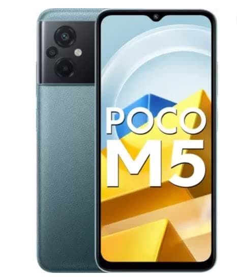 POCO M5 (6 GB RAM, 128 GB Storage) Icy Blue