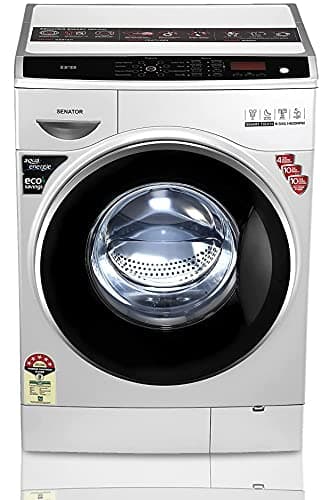 IFB 8.5 Kg Fully-Automatic Front Loading Washing Machine (Senator Smart Touch SX, Silver, Aqua Energie, 4D Wash)
