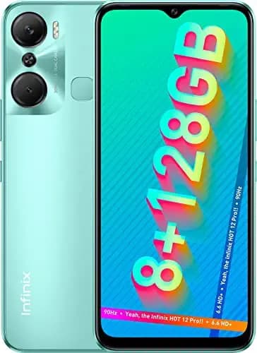 Infinix Hot 12 Pro (Lightsaber Green, 8GB RAM 128GB Storage)