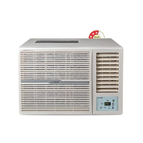 Havells-Lloyd 1.5 Ton 3 Star Window AC (100% Copper, 2023 Model, White with Silver Deco Strip, GLW18C3YWSEW)