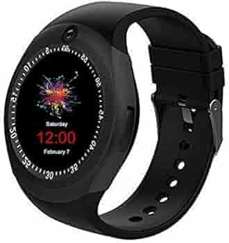 Texton (Latest Arrival Watch with 12 Years Warranty) Y1 SmartWatch Touch Screen Support Micro SIM Card with Bluetooth Sleep Monitor Outdoor Fitness for Boys/Girls