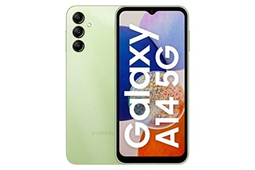 (Renewed) Samsung Galaxy A14 5G (Light Green, 6GB, 128GB Storage) | Triple Rear Camera (50 MP Main) | Upto 12 GB RAM with RAM Plus | Travel Adapter to be Purchased Separately