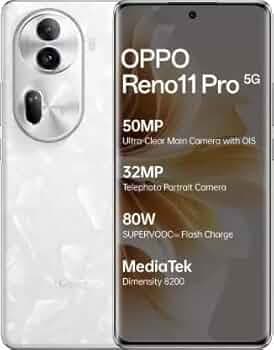 Oppo Reno11 Pro 5G (Pearl White, 256 GB) (12 GB RAM)