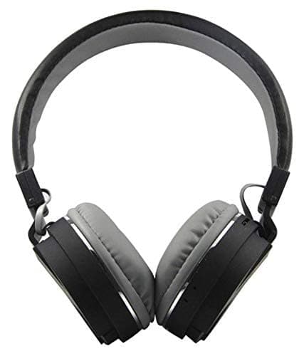 JANROCK Wireless SH 12 Bluetooth Headphones with Mic Compatible with All Android and Smartphones (Black)