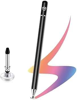 (Refurbished) Universal Stylus Pen for Smartphone/Tablet/iPad/Pro/Air/iPhone/iOS/Android/All Touch Screens Devices| Fine Point Disc Tip, Lightweight A...