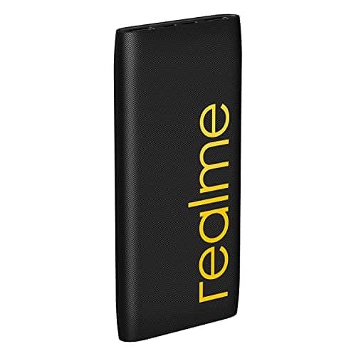 (Renewed) realme 10000 mAh Power Bank (18 W) (Black)