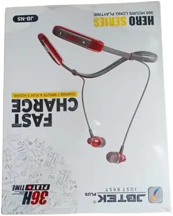 Buds Wireless 2 Neo Bluetooth in Ear Earphones with Mic, Fast Charging & Up to 17Hrs Playtime (Red)