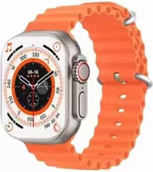 i Grado T800 Ultra Smart Watch 1.9 (4.8 cm) Display, Bluetooth Calling HD Smart Watch, Sports Mode, Heart & SpO2 Monitoring, IP68, Fast Charging Smart...
