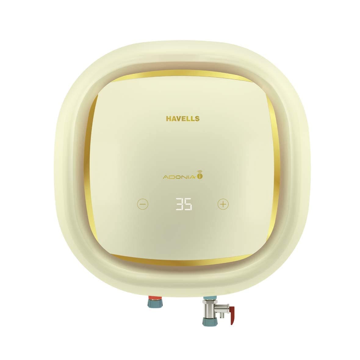 Havells Adonia I 15 Litres Smart Storage Water Heater/Gyesers with Alexa Enabled, Ivory