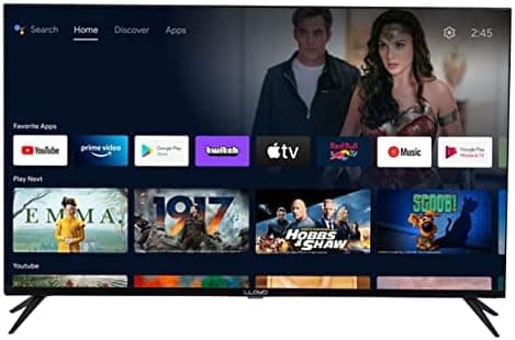 Lloyd 109 cm (43 Inches) 4K Ultra HD Smart LED TV 43US850D (Black) (2022 Model)