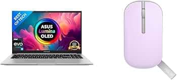 ASUS Vivobook S15 OLED 2022, 15.6" 39.62 cm FHD OLED, Intel Core EVO i5-12500H 12th Gen, (16GB RAM/512GB SSD), K3502ZA-L501WS Marshmallow MD100 Mouse ...