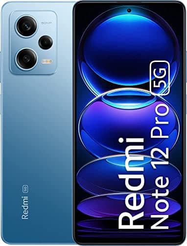 (Renewed) Redmi Note 12 Pro 5G (Glacier Blue, 8GB RAM, 256GB Storage)