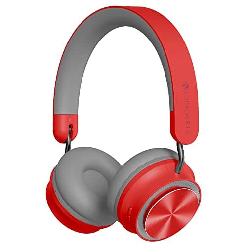 Zebronics Zeb-Bang PRO Bluetooth v5.0 Headphone, 30H Backup, Foldable Design, Call Function, Voice Assistant Feature, Built-i