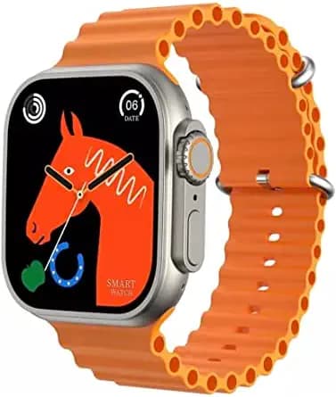 A8 Ultra Smart Watch Series8 ( 49 mm) Looks i-Watch (Orange)