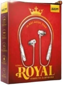 Kdm - A1 36 Hrs Royal Wireless Bluetooth Neckband (Multicolor) No Warrranty
