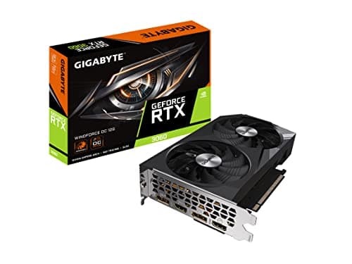GIGABYTE NVIDIA GeForce RTX™ 3060 WINDFORCE OC 12GB GDDR6 Graphics Card (GV-N3060WF2OC-12GD)
