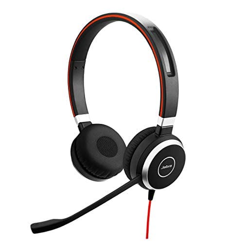 Jabra Evolve 40 MS Ove- Ear Stereo Headphones with mic
