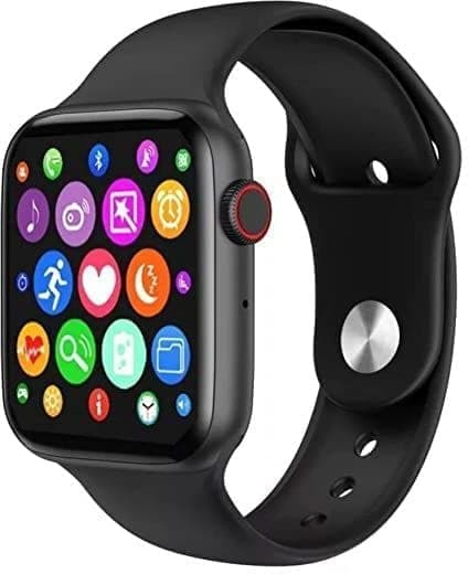 T55 Series 7 Smart Watch with Bluetooth Calling, Extra Straps, Heart Rate Monitor,Fitness Tracker, Multiple Faces 50+, Full Touch Display Men and Women