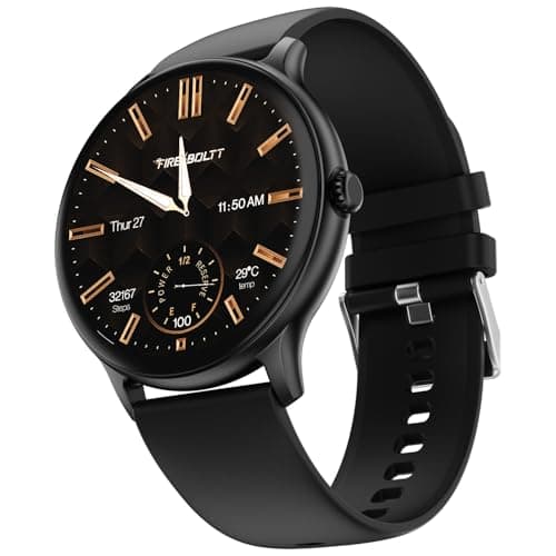Fire-Boltt Phoenix Pro 1.39" Bluetooth Calling Smartwatch, AI Voice Assistant, Metal Body with 120+ Sports Modes, SpO2, Heart Rate Monitoring