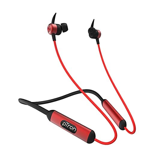 pTron Tangent Plus V2 with 18Hrs Playback & Type-C Fast Charging, Bluetooth 5.0 Wireless Headphones with Deep Bass, IPX4 Water Resistance, Snug-fit, V