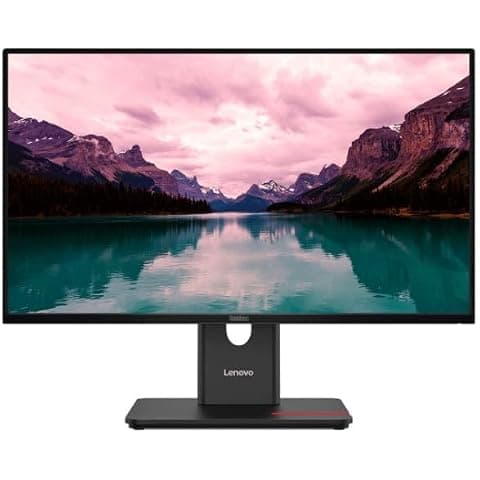 Lenovo ThinkVision T24-40 Monitor | 23.8" (62.9cm) FHD IPS 120Hz Monitor | 4ms, 99% sRGB|Tilt, Swivel, Pivot, Height Adjust Stand | Black | 64A4MARXIN