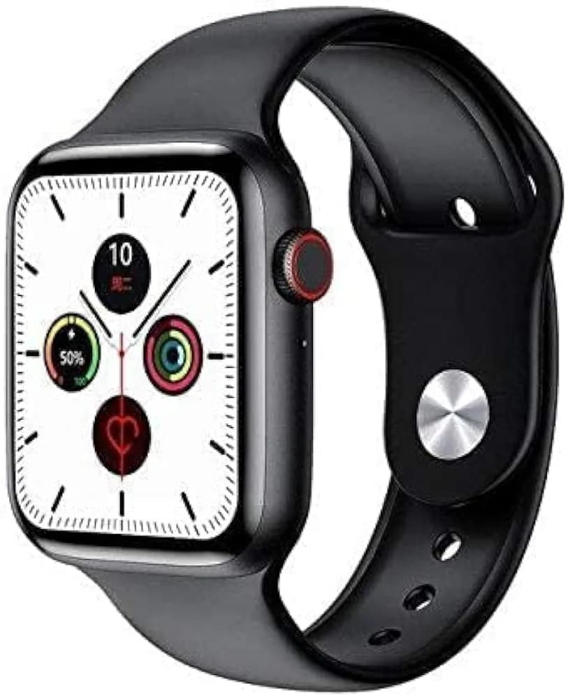 VMBS W26+ Pro / W26 Plus Pro Smart Watch ||1.7 in HD Full Touch Screen Smartwatch with Call |Notification| Heart Rate Tracking for Android - Black