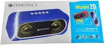 Delight 20 Output, Portable Wireless Speaker with Bluetooth 5.1, 22h Backup, TWS, USB, mSD, AUX Bluetooth Speakers_03