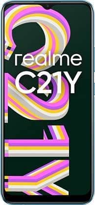 (Renewed) realme C21Y (Cross Blue, 3GB RAM, 32GB Storage), Medium