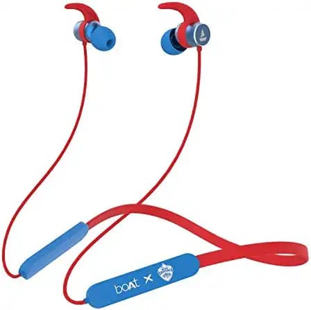 (Renewed) boAt Rockerz 255 Dc Blue Bluetooth Wireless In Ear Earphones With Mic