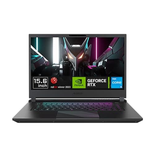 GIGABYTE AORUS 15 9KF-E3IN583SH Intel Core i5 12th Gen  12500H / NVIDIA GeForce RTX 4060 8GB Graphics / 15.6 inch 360Hz FHD/VRAM DDR5 4800 8Gx1/ Gen4 ...
