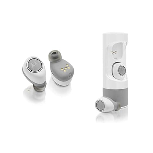 Motorola Verve SH010 Headphones with One Touch Amazon Alexa(Grey/White) In-Ear