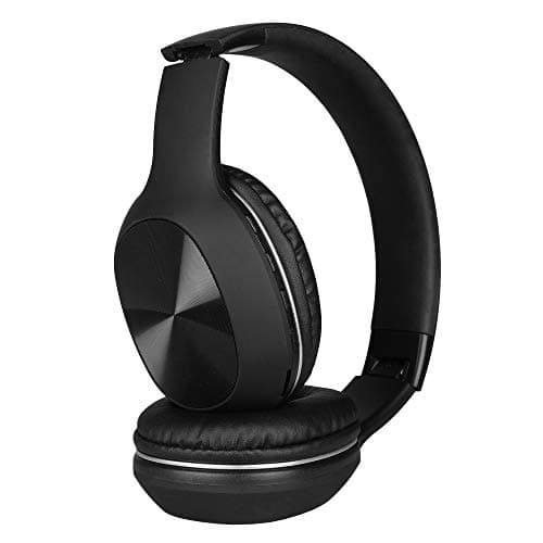 Rewy E750 Foldable & Portable Over-Ear Wireless Bluetooth V5.0 Headphones with Deep Bass HD Sound/SD Card Slot/Long Battery Life with mic & Aux Port for All Smartphones & Other Devices (Multi-Colour)