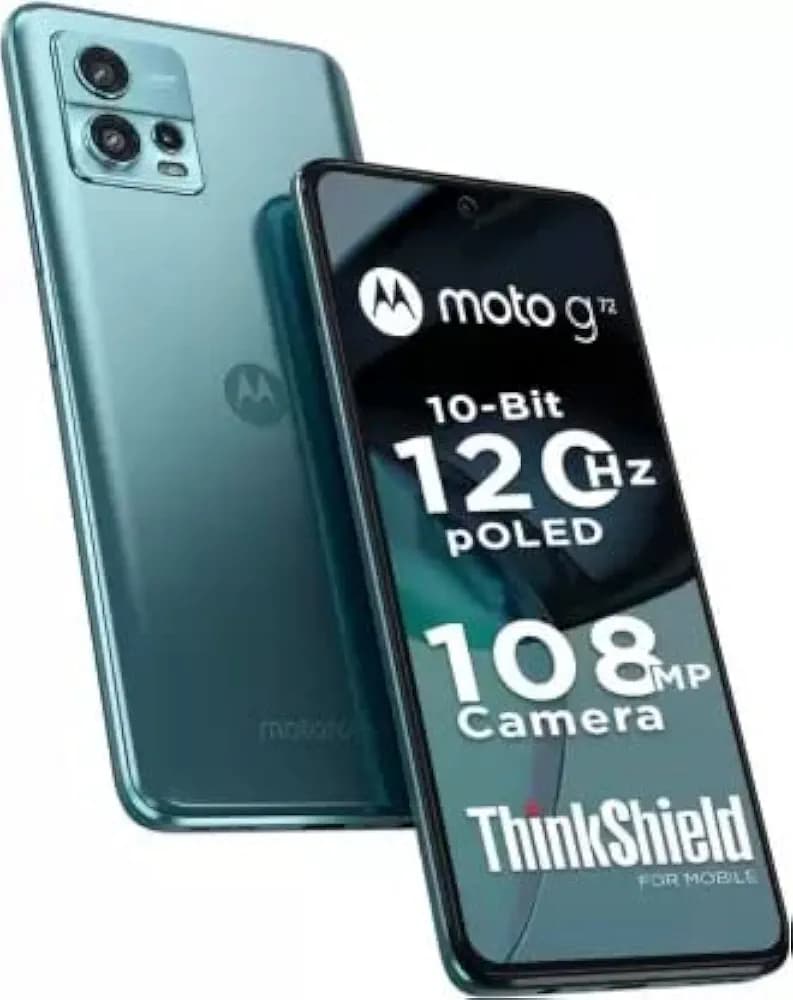(Renewed) Motorola G72 (6GB, 128GB) (Polar Blue)