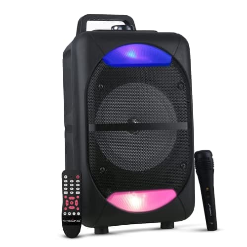 Krisons Beatz with FM,USB,Aux and Bluettot with Free Wired Mic 30W Bluetooth Tower Speaker