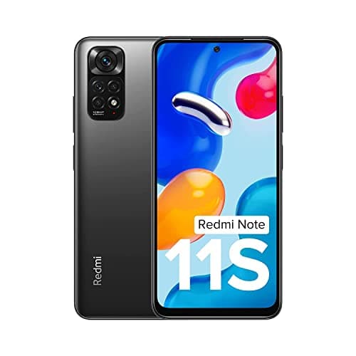 (Renewed) Redmi Note 11S (Space Black, 6GB RAM, 128GB Storage)