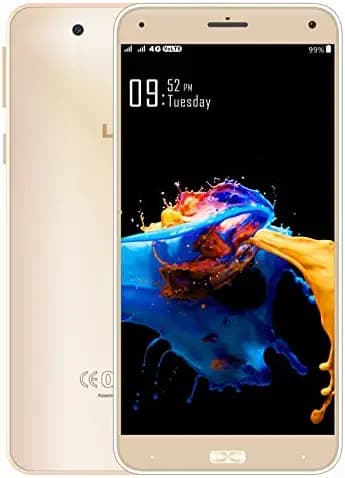 Xifo LYF Earth 2 (3GB RAM, 32GB Storage) 4G Smartphone in Gold Colour