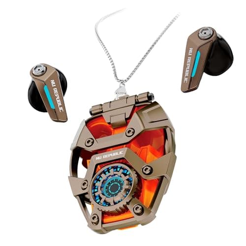 Nu Republic Cyberstud X2 with 70 Hour Playtime, X-Bass Technology, 13mm Neodymium Drivers, ENC Mics, Type-C Fast Charging, 40ms Low Latency, Dual Mode...
