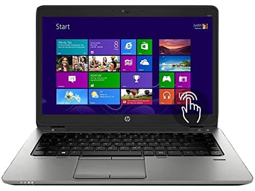 (Renewed) HP 840G1 Elitebook 14 Inch Touch Screen Laptop (4th Gen Intel Core i5 - 4300U /8 GB/1000 GB HDD/Widnows 10 Pro), Black-Grey