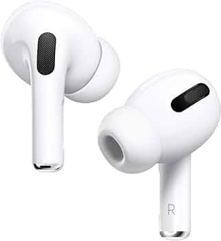 Air-pods Pro (Generation 2) Wireless Charging Case, Ear Tips, Charging Cable (White)